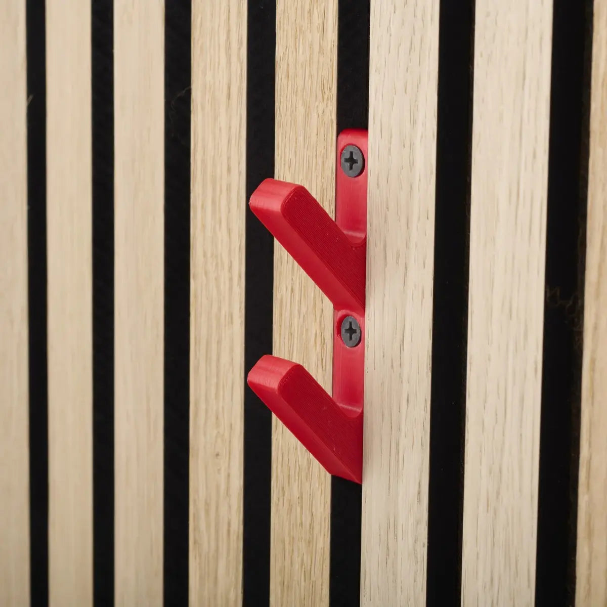 Haken &; Klemmen voor Houten Lamellen Panelen - Stijlvol &; Functioneel - DECIBEL Shop - Afbeelding 3