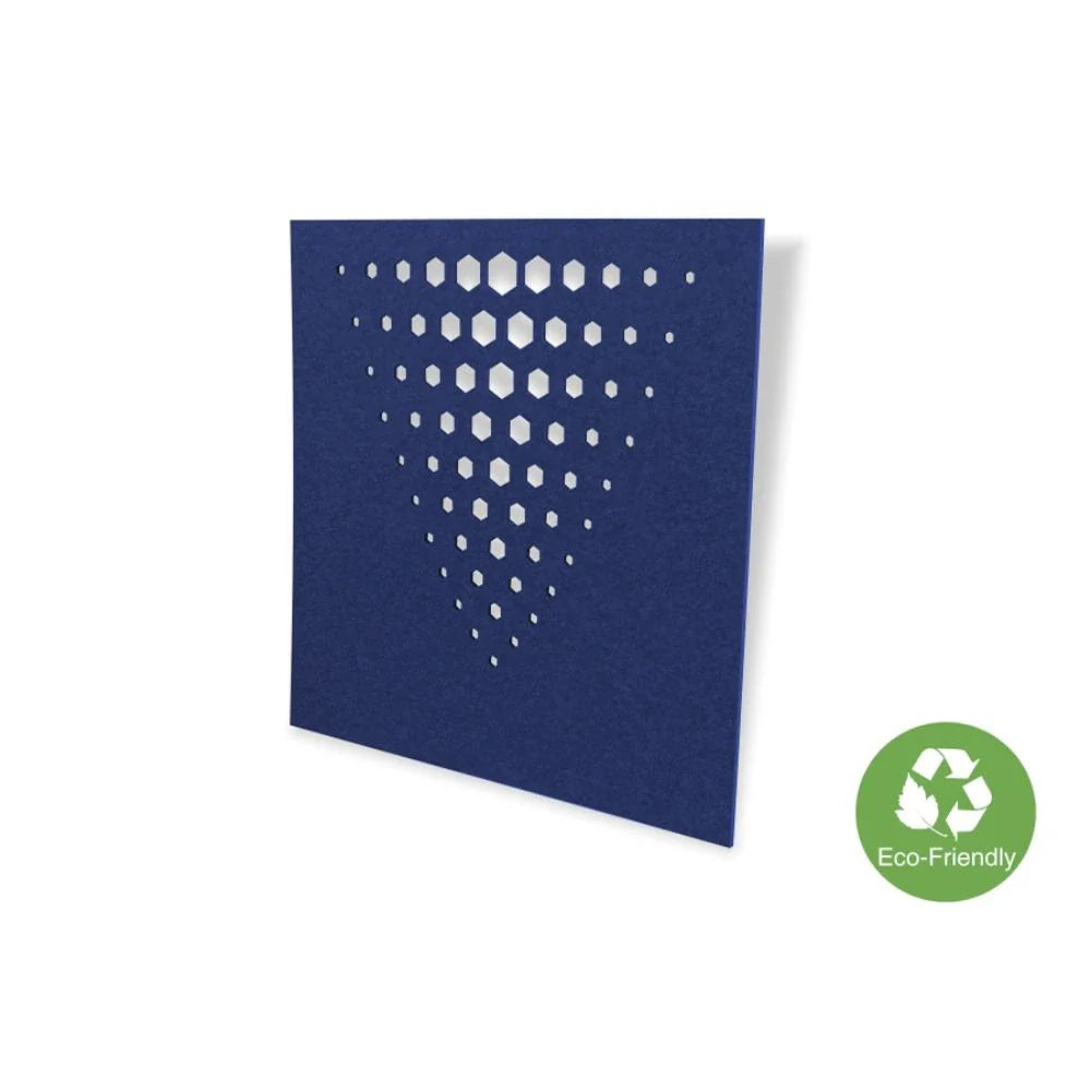 Akoestisch paneel van vilt | Blauw paneel van vilt | DECIBEL winkel - Afbeelding 9