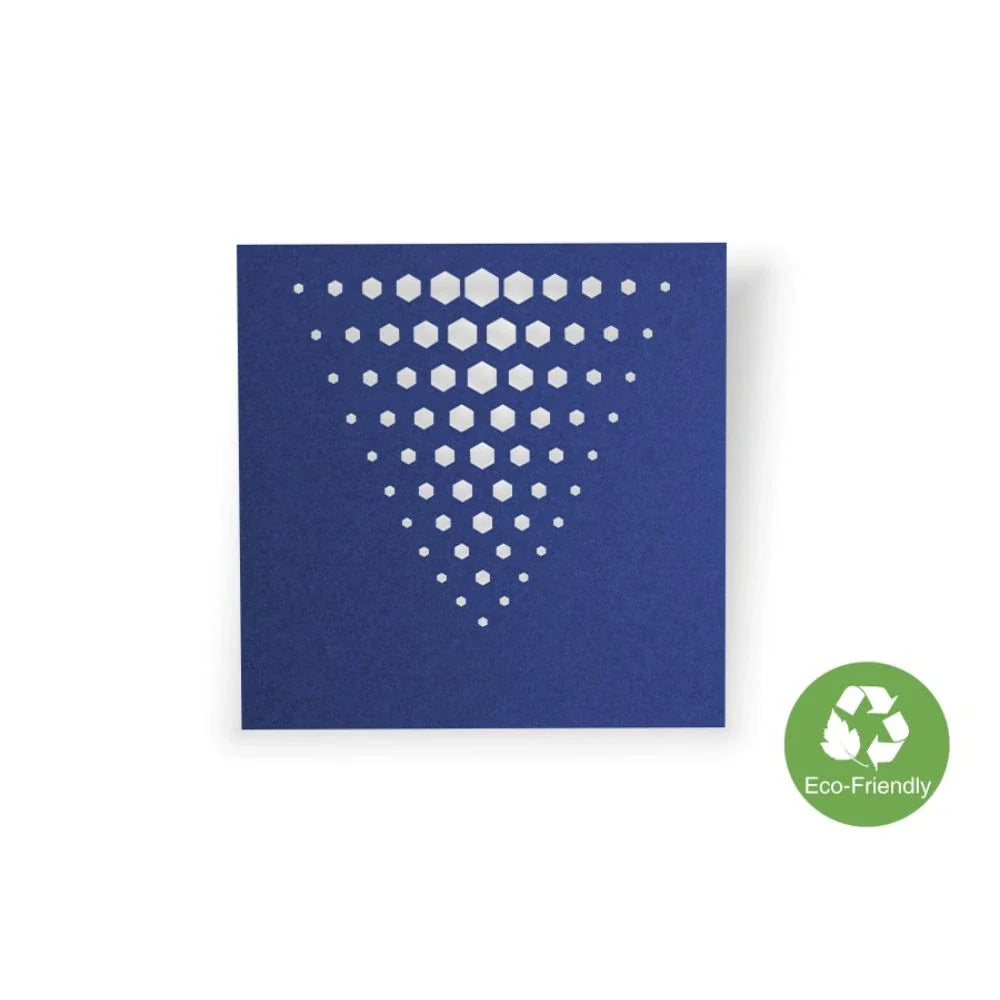 Akoestisch paneel van vilt | Blauw paneel van vilt | DECIBEL winkel - Afbeelding 7