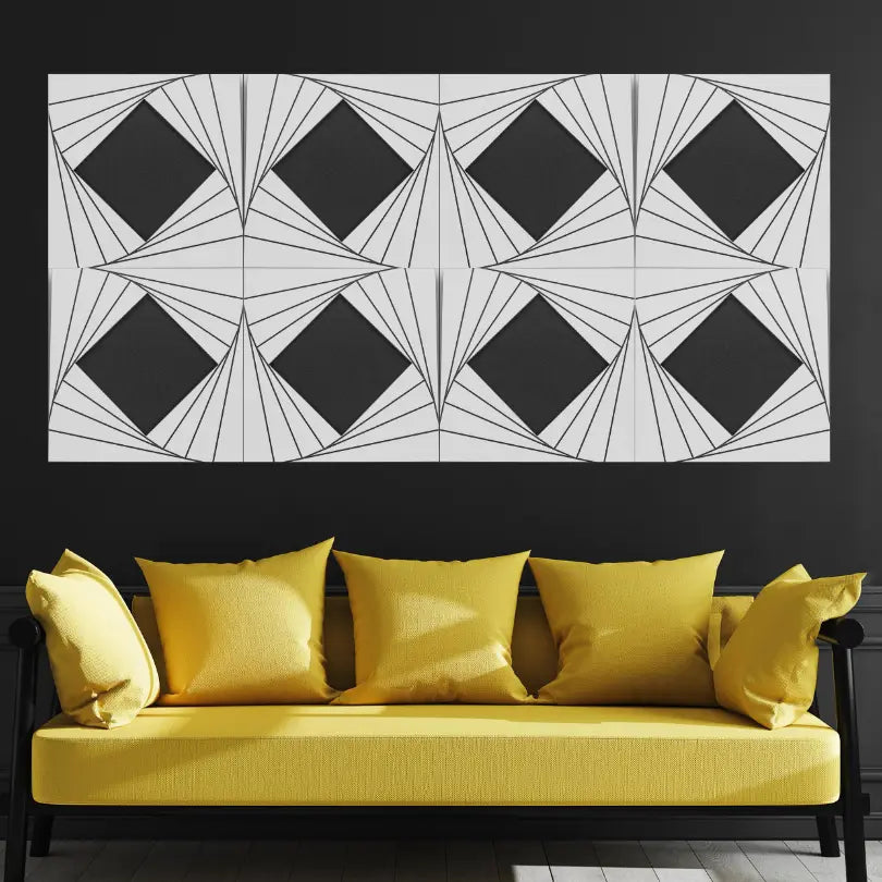 DIAMOND - Premium breedband akoestisch paneel - DECIBEL Shop - Afbeelding 2