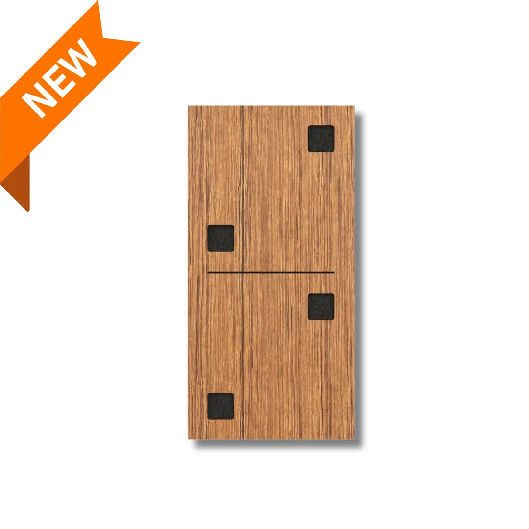 Domino DP2 akoestisch geperforeerd paneel van houttextiel - DECIBEL Shop - Afbeelding 8