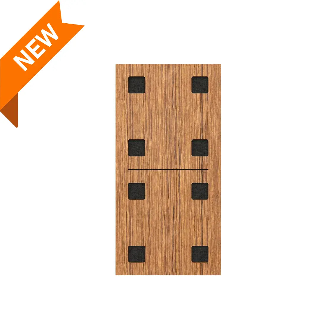 Domino DP4 Geperforeerd Houten Akoestisch Textielpaneel - DECIBEL Shop