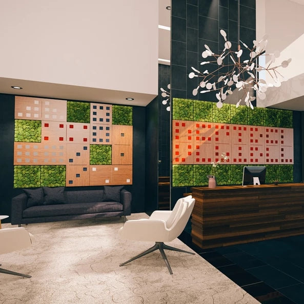 Domino DP4 Geperforeerd Houten Akoestisch Textielpaneel - DECIBEL Shop - Afbeelding 3