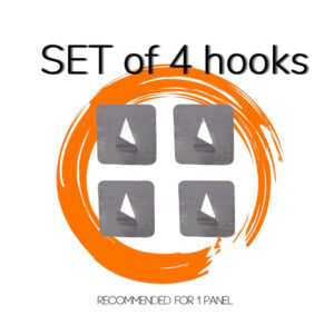Fixie - Zelfklevende haken | 4 installatiehaken - DECIBEL Shop