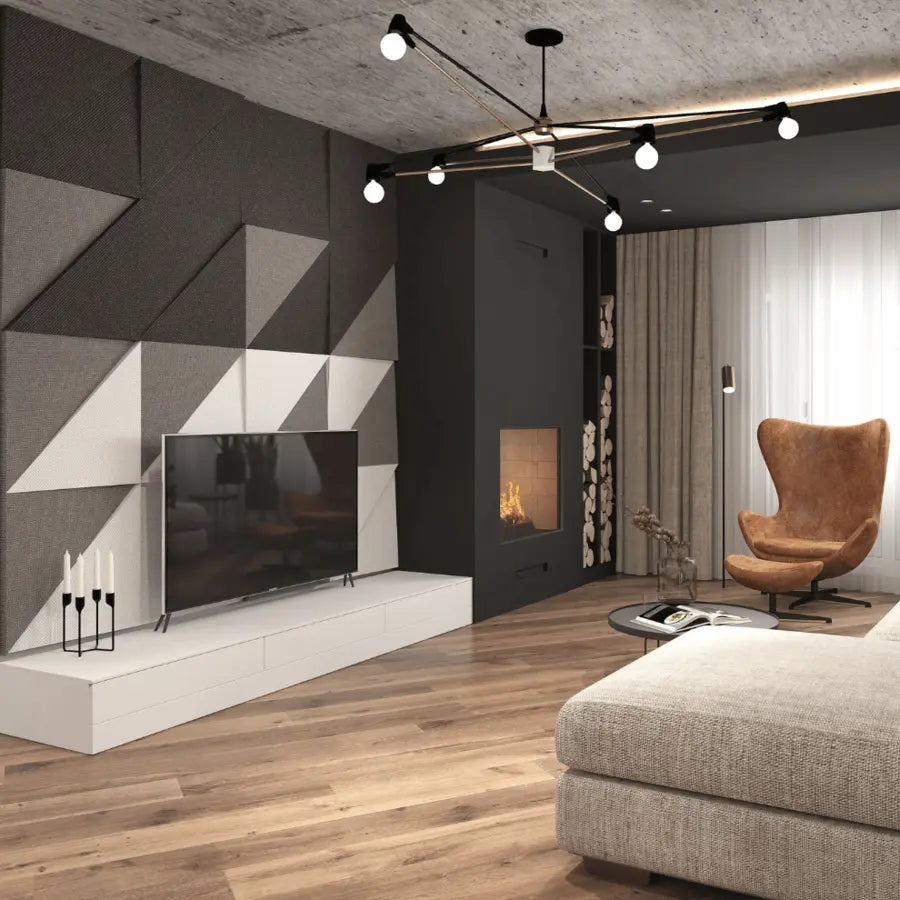 Akoestisch Driehoek Paneel | Akoestisch Textiel Paneel | DECIBEL Shop - Afbeelding 10