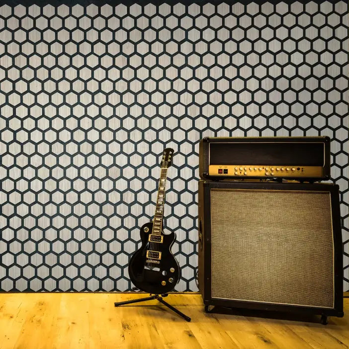 HexyBEL - Akoestisch paneel met hout MDF en PET vilt - DECIBEL shop - Afbeelding 5