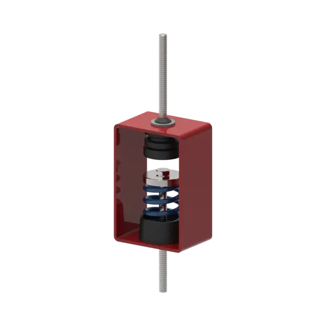 Vibro-CH Veerhanger - Trillingsdempende ophanging - DECIBEL Shop - Afbeelding 9