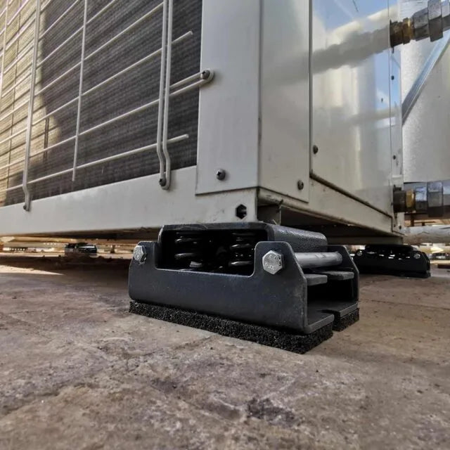 Vibro-MSR: trillingsdempende veerisolator met zijdelingse beveiliging - DECIBEL Shop - Afbeelding 2