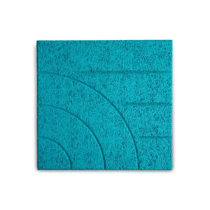 Ronde lijnen - Akoestisch paneel van houtwol - DECIBEL Shop